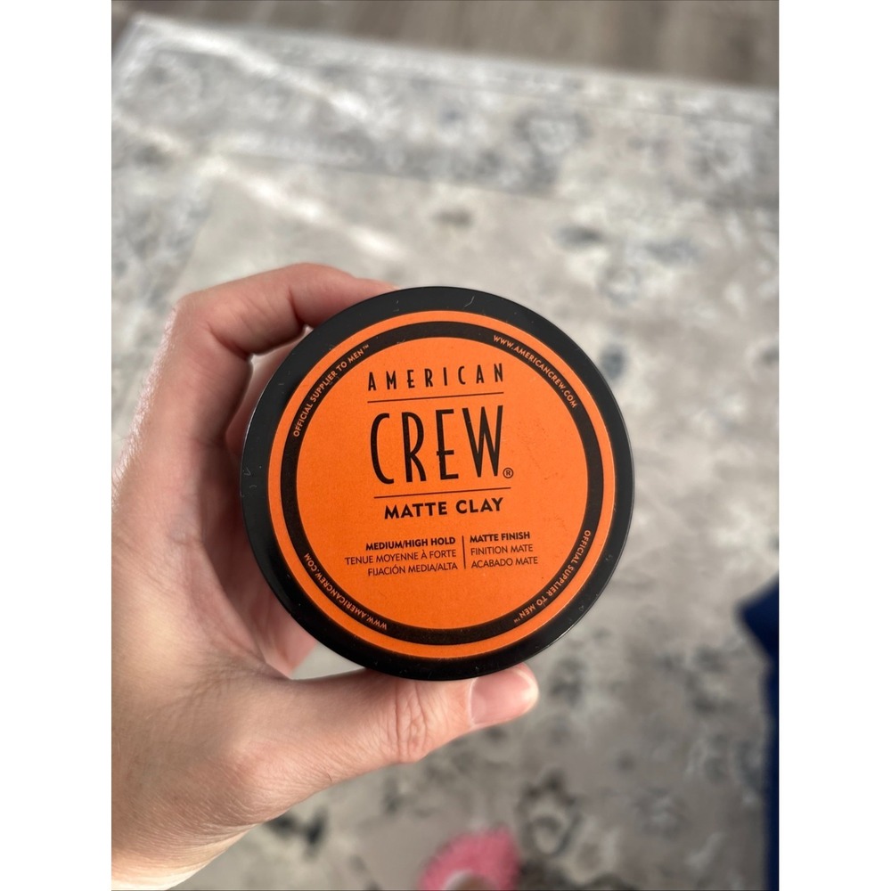 American Crew Matte‎ Clay High/Medium Hold Shine Matte Finish Hair Style 3oz